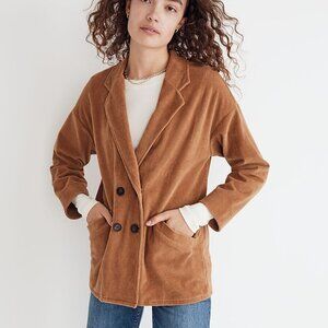 Madewell Knit Corduroy Redford Blazer
